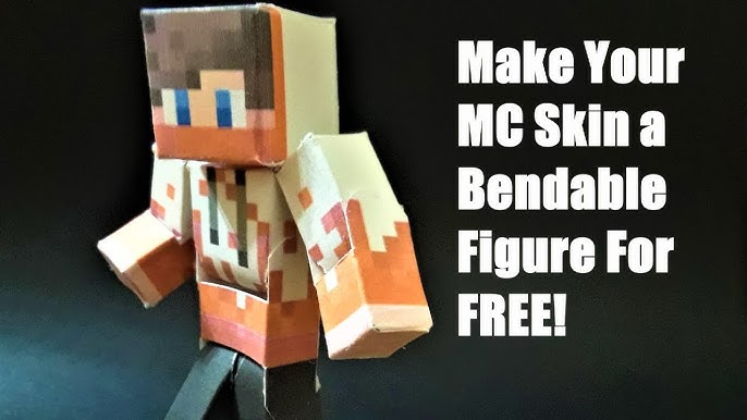 How to make a Minecraft Papercraft Bendable Steve - video Dailymotion