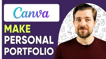 How To Make A Personal Portfolio Using Canva - 2025 ( Guide Complete)