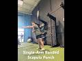 Single-Arm Banded Scapula Punch - Shoulder/Neck/Upper Back pain relief