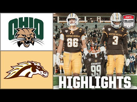 Ohio Bobcats vs. Western Michigan Broncos | Full Game Highlights | ESPN College Football