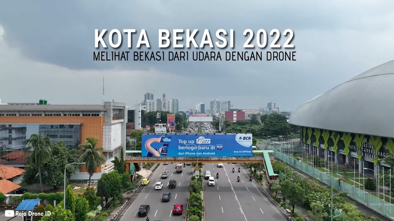 Pesona Kota Bekasi 2022, Melihat Bekasi dari Udara dengan Drone