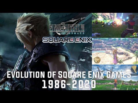 Evolution of Square Enix Games 1986-2020