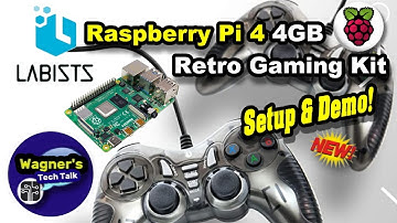 LABISTS Raspberry Pi 4 4GB Retro Gaming Kit: Play your favorite Retro Games!