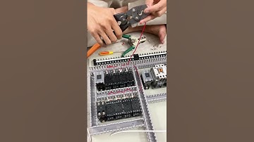 đấu tủ điện cầu trục #cau_truc #tu_dien