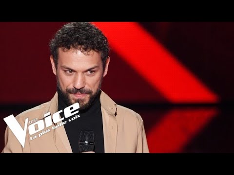 Christophe - Les paradis perdus | Angelo | The Voice France 2021 | Blinds Auditions