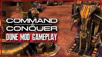 COMMAND & CONQUER - MOD GAMEPLAY | DUNE 20XX in C&C 3 TIBERIUM WARS [2020]
