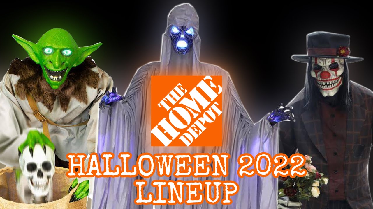 Home Depot's New for 2022 Halloween Animatronic Lineup! Home Depot