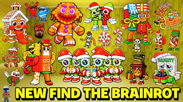 [ 312 ] How To Get ALL New 18 Brainrots in FIND THE BRAINROT - Roblox