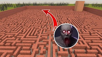 Scp 096 in garry mod vs Hulk in Bigmaze Map!