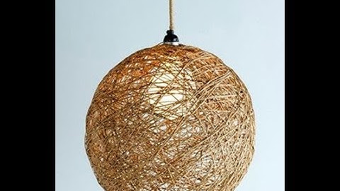 ♛ HỌC DỰNG HÌNH 3DSMAX NÂNG CAO | Bài 43 Preview: Vẽ Đèn Mây Tre Đan