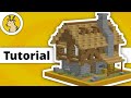 【DEER :P】Minecraft: How to Build a House Tutorial | Half timber #1