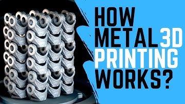 How METAL 3D Printing Works?  Metal Binder Jetting Technology (the ink-jet of metal 3D Printing)