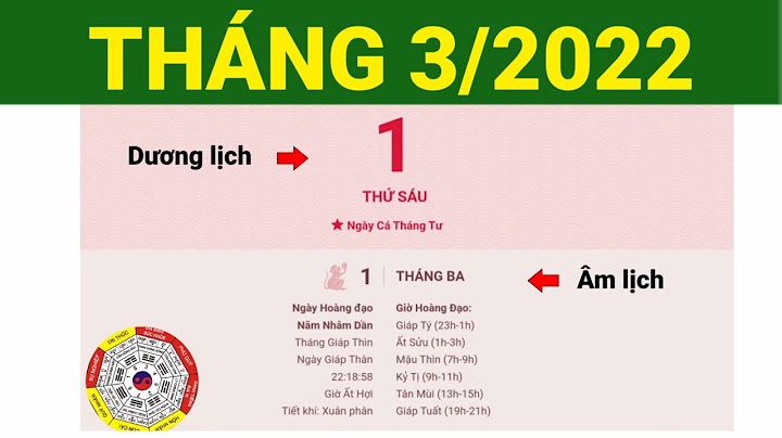 Hôm nay ngày bao nhiêu âm tháng 3 năm 2024