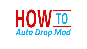 HOW TO : AUTO DROP MOD FOR JUGGERNAUT V 7.0 MODDED CONTROLLER