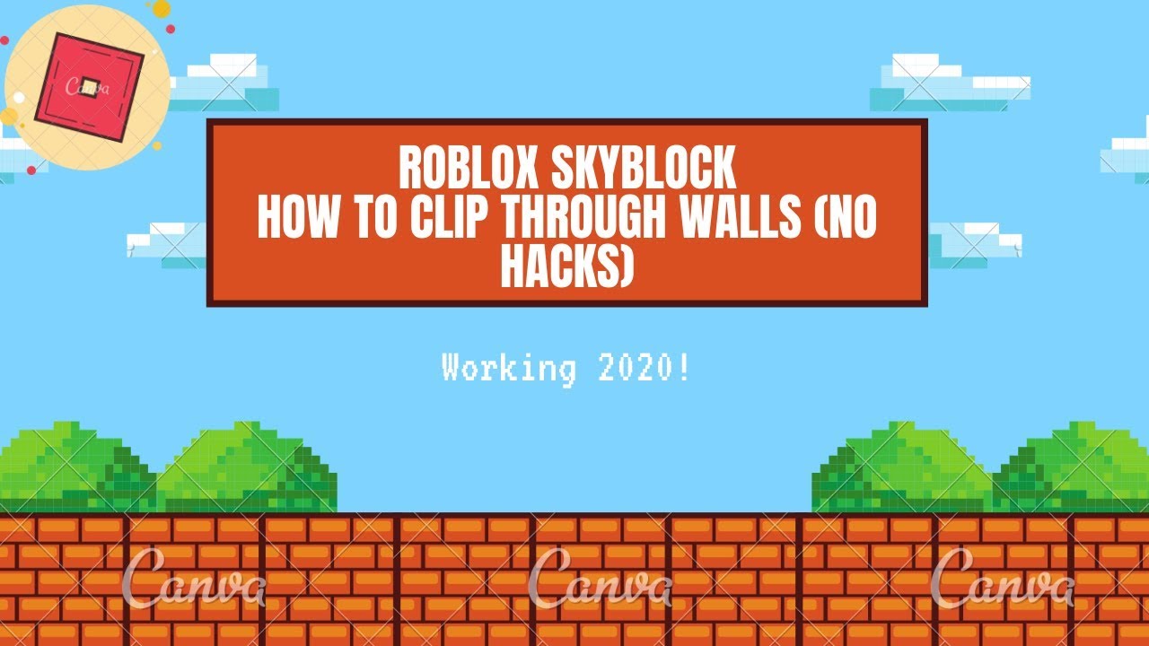 Roblox Skyblock How To Teleport Through Walls And Make Secret Areas No Download Youtube - how to teleport through walls in roblox