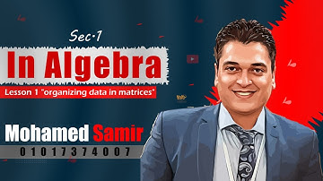 Organizing data in matrices sec.1 second term