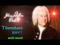 J.S. Bach チェンバロ曲(BWV? Tilennbaro sound)midi music