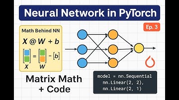 Class 3 : Neural Network Forward Pass in PyTorch | Matrix Math + Hidden Layers Explained