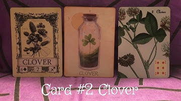 LEARNING THE LENORMAND:  #2 Clover