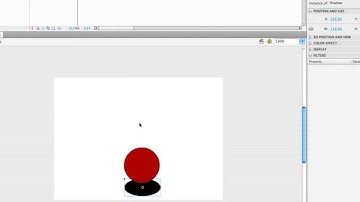 Flash CS4: Shadow Effect On Bouncing Ball