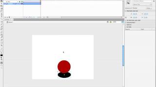 Flash CS4: Shadow Effect On Bouncing Ball