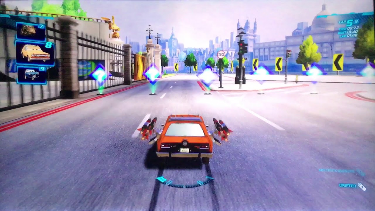 Cars 2 The Video Game GremHyde Tour on 9 laps YouTube