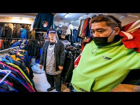 Exploring Busan&#39;s Biggest Second-Hand Market (Nampo-Dong Market)! 🇰🇷