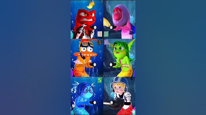 Mermaid🧜‍♀️✨️ Inside out 2 #joy #disney #embarrassment #ennui #disgust #anxiety #envy #anime #Riley