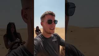 Camel ride in the UAE Desert 🇦🇪