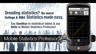 Mobile Statistics Professor Android App Video screenshot 2