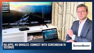 ScreenBeam - wireless presentation with no requirement for dongles or applications
