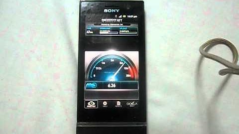 Sony xperia u on t mobile hspa+ network speed test