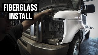 How To: Ford Econoline Custom Fiberglass Fenders Upgrade Install