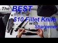 Rapala Deluxe Falcon 6 inch Fillet Knife w/ Sharpener Review