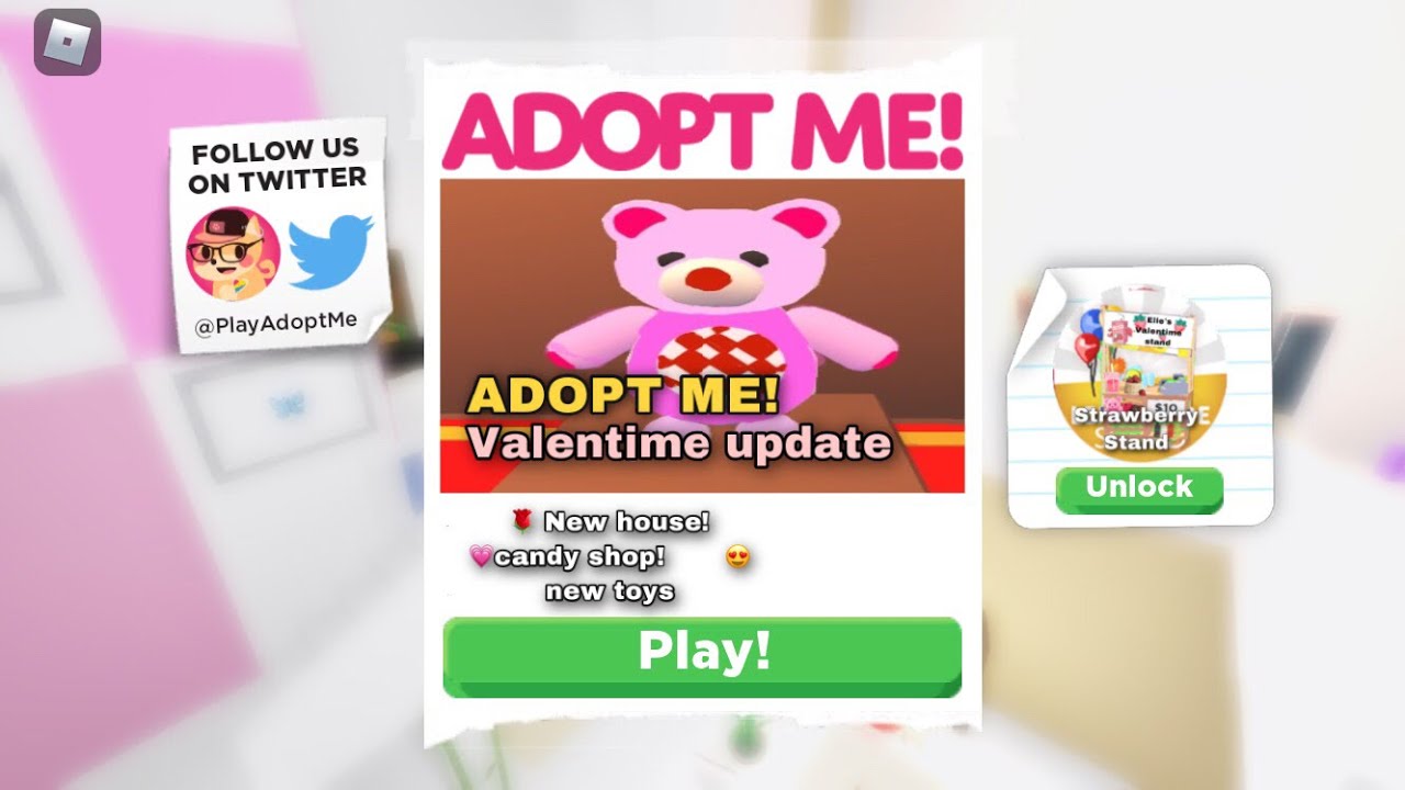 Valentines Update Adopt Me YouTube