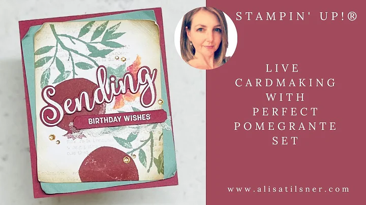 Please join me for some Live Cardmaking with the S...