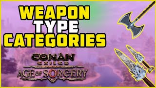 Different Weapon Damage Types Age of Sorcery | Conan Exiles 2022