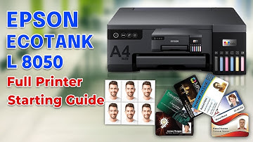 Epson L8050 Printer Setup | Full Printer Starting Guide