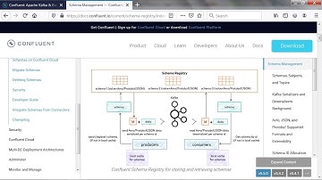 Kafka Schema registry and connectors