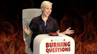 YouTuber Hannah Hart Takes on Ellen’s 'Burning Questions'