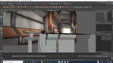 ANI 150 Sci Fi Hallway Part 03