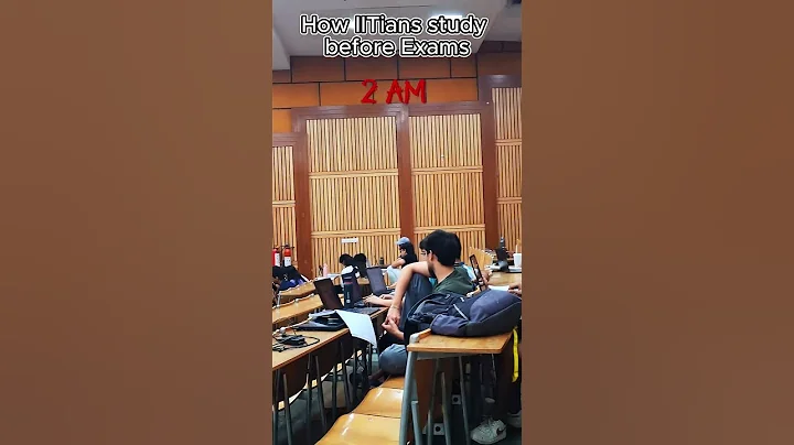 How IITians study before exams|  #iitdelhi #jee #jeemotivation #exam #examseason #iit #fyp #shorts