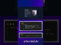 🎬 Movie Night UI with Pure CSS Animations! #shorts #programming #coding #javascript #webdevelopment