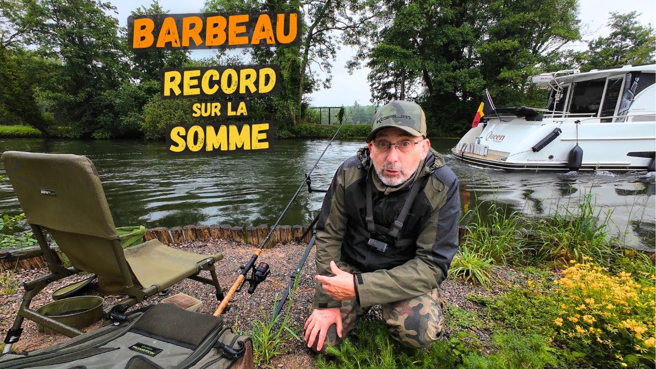 Fabuleux, 7 kilos de barbeau dans l'épuisette !