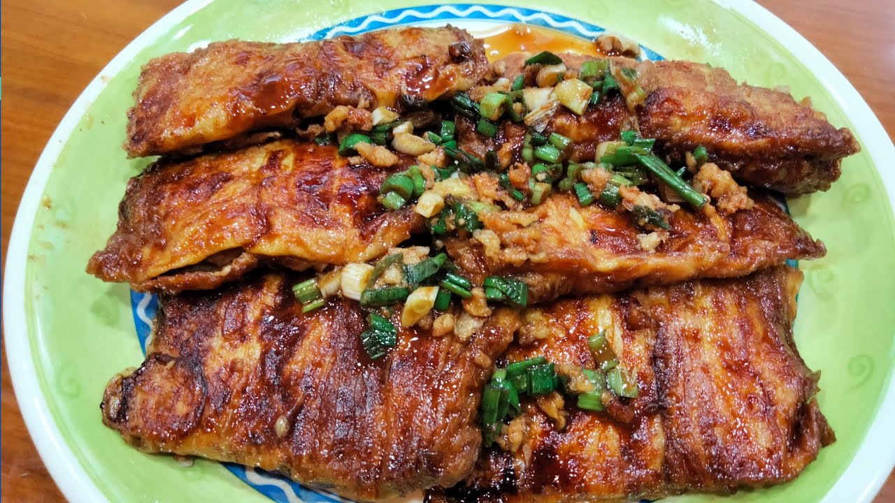 Braised Bean Curd with Pork TUFO SKIN RECIPE YouTube