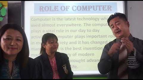 Class 2 Computer Role of Computer