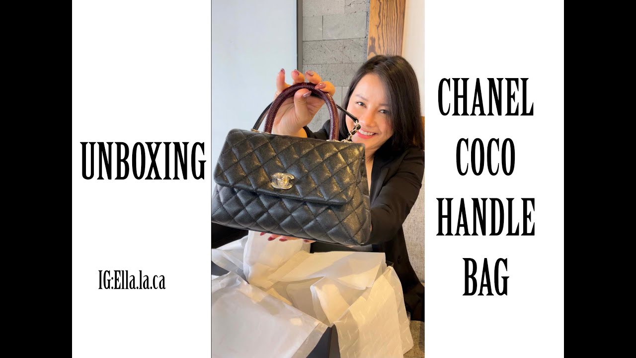 CHANEL COCO HANDLE - What Fits Inside, Mod Shots & First