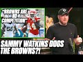 Pat McAfee Reacts To Sammy Watkins Saying The Browns Are "No Competition"