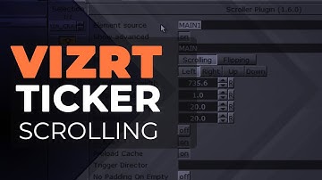 Vizrt Ticker - Scrolling Ticker