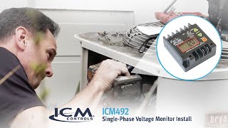 ICM492 Single Phase Voltage Monitor (Install)